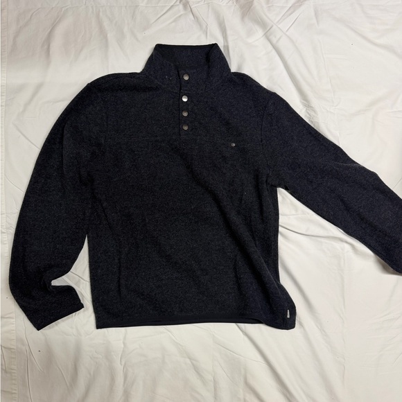 Vuori Other - Vuori Men's Navy 1/4 Button Popover Sweater
